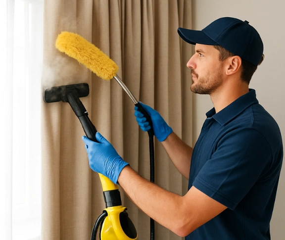 Trusted blind cleaning technician Matty Curtain Cleaning wentworth-point-nsw QLD